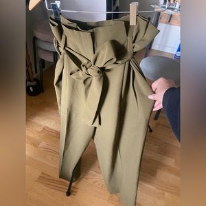 COS Brown Pants bohemian boutique UK 40 US 12